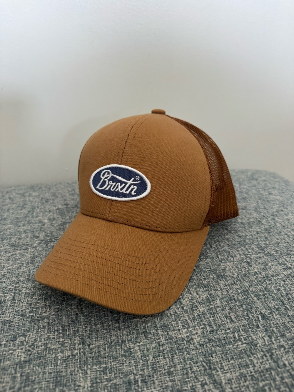 Brixton Parsons MP Mesh Trucker copper tan SnapBack
